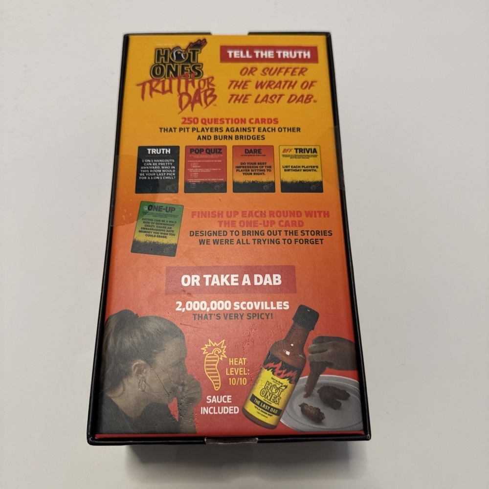 Hot Ones Truth or‎ Dab The Game - sauce Unopened - Picture 3 of 4